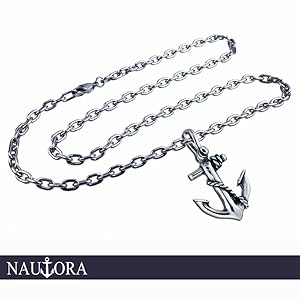 アクセサリー SILVER925 ANCHOR CHAIN NECKLACE Boxed Anchor Chain (Silver) - 10mm – Imperium